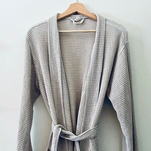 Coyuchi Organic Cotton Waffle Robe S/M